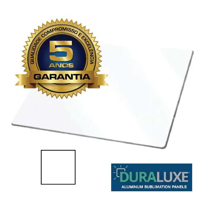 [DUSQ-100-100R3WG] DURALUXE Vierkant 100mm x 100mm (Wit Glanzend)