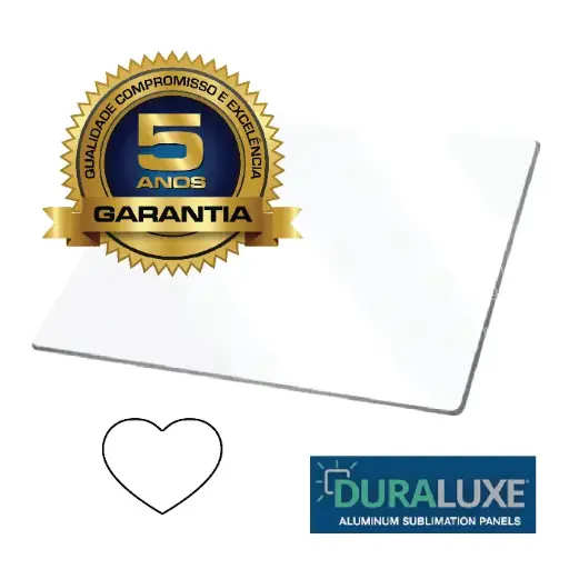 DURALUXE Coração 120mm x 90mm