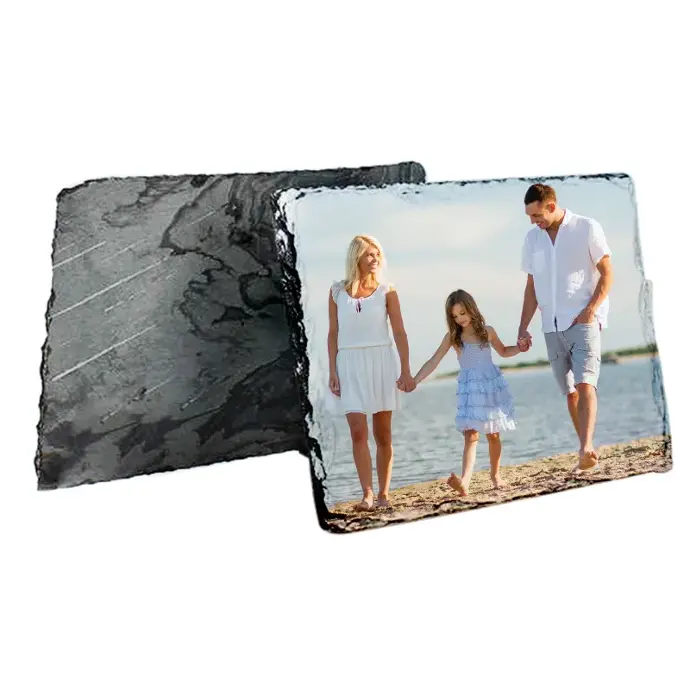 [SLRE-200-150G] Leisteen rechthoek 20cm x 15cm (Glanzend)