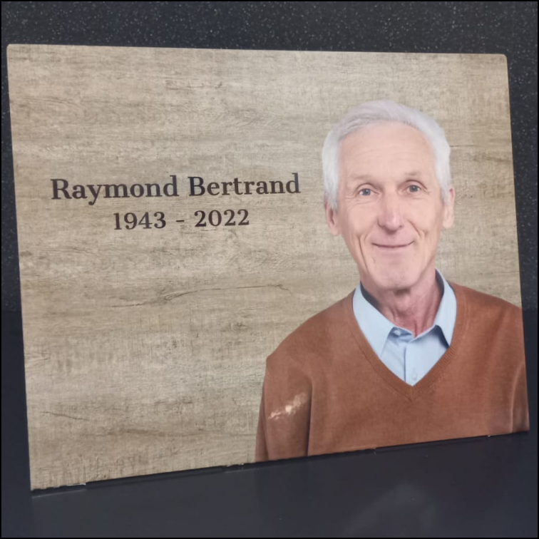 Support photo horizontal 200mm x 250mm