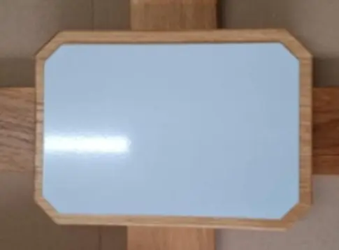 [CRPL-NR3-WG] placas de cruz grave  NR3 (Branco Brilhante)