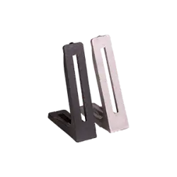 Bevestigingssteun voor platen - zwart 80mm/120mm