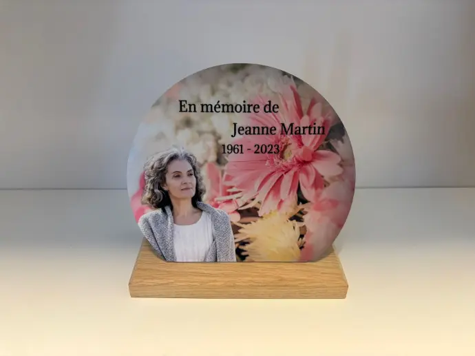 Base de roble madera 190mm x 95mm x 18mm