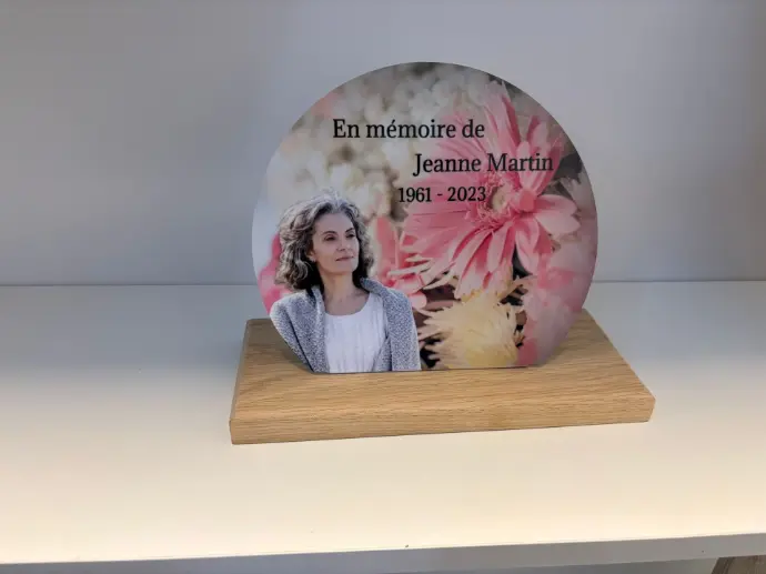 Socle en  chêne bois 240mm x 95mm x 18mm