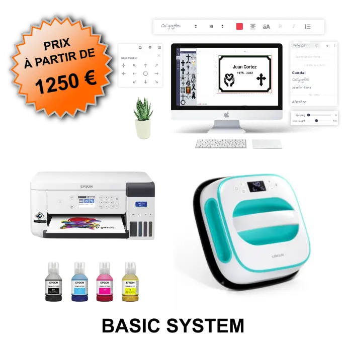 [SYS3D-SUB-BASIC] Basic with heat press 25cm x 25cm