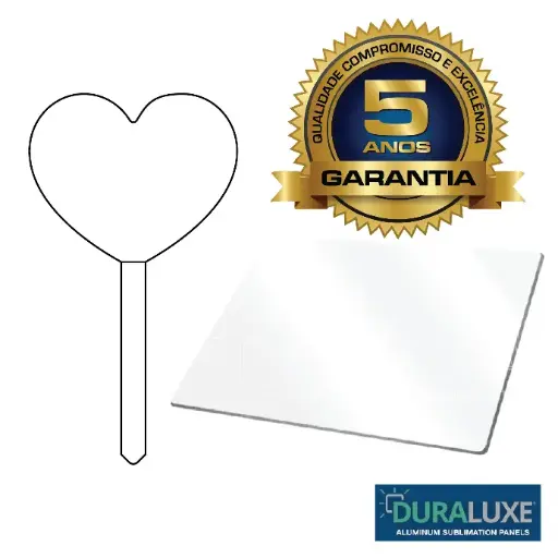 [DUHAGA-170-140] Duraluxe GA cuore 170mm x 140mm