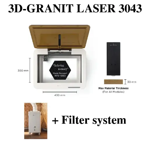 [LA3D-GRA-4043] 3D-GRANIT Laser 4043