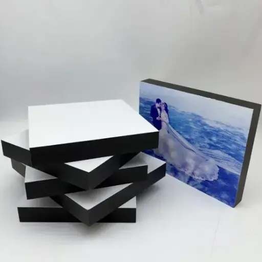 Self-adhesive wooden photo panel 203mm x 254mm