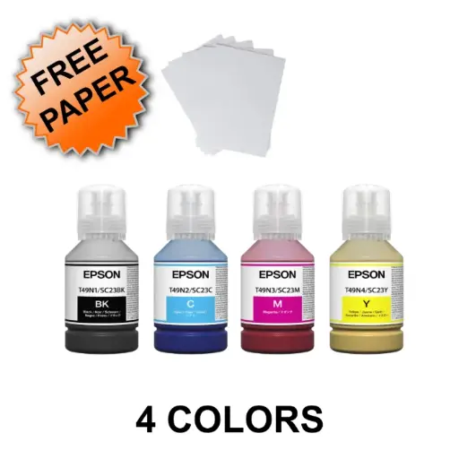 EPSON 4-KLEURENPAKKET + GRATIS PAPIER A4