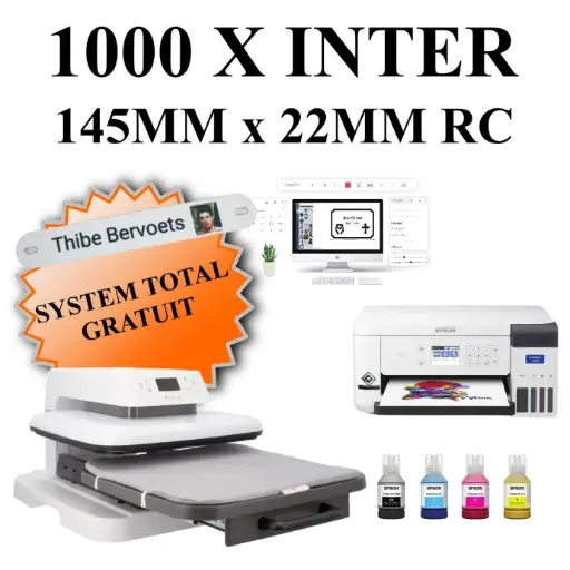 1000 x Inter RC 145mm x 22mm