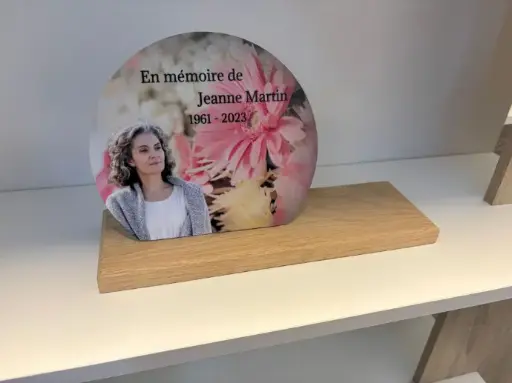 Sokkel in eiken hout 320mm x 95mm x 18mm